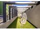 Outdoor space featuring modern hammocks on artificial turf for relaxation and enjoyment at 3131 N Central Ave # 6010, Phoenix, AZ 85012