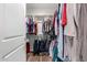 Large walk-in closet with rods for hanging clothes, providing ample storage space at 3131 N Central Ave # 6010, Phoenix, AZ 85012