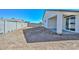 Spacious backyard with a covered patio and block wall at 32017 N Redding St, Wittmann, AZ 85361
