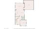 Layout featuring a Gathering room, kitchen, dining area, garage, bathroom, foyer, hall and living room on one level at 3330 E Carla Vista Dr, Gilbert, AZ 85295