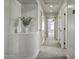 Bright hallway featuring neutral walls, recessed lighting, and plush carpeting leading to other areas of the home at 3330 E Carla Vista Dr, Gilbert, AZ 85295