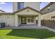 Spacious covered patio perfect for outdoor seating and entertaining in the backyard at 3330 E Carla Vista Dr, Gilbert, AZ 85295