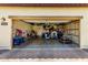 Spacious garage with ample storage space and room for vehicles at 4495 E Woodside Way, Gilbert, AZ 85297