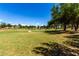 Green park area featuring walking path and ample greenery and trees at 4495 E Woodside Way, Gilbert, AZ 85297