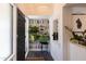 Charming entry featuring unique wallpaper and stylish decor at 6314 N 14Th St, Phoenix, AZ 85014