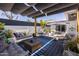 Inviting outdoor patio featuring modern seating, a shade canopy, and decorative accents for relaxing at 6314 N 14Th St, Phoenix, AZ 85014