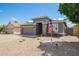Charming single-story home featuring a low maintenance desert landscape, covered entry and two car garage at 81 E Rock Wren Dr, San Tan Valley, AZ 85143