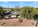 Aerial view of a home with great curb appeal, set in a well-maintained neighborhood at 8228 E Oak St, Scottsdale, AZ 85257