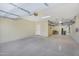 Spacious garage with epoxy floors and plenty of storage at 880 E Wimpole Ave, Gilbert, AZ 85297