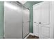 Close-up view of the glass-enclosed shower showcasing the sleek design and modern fixtures of the bathroom at 9225 E Pine Valley Rd, Scottsdale, AZ 85260