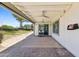 Spacious covered patio perfect for outdoor living and dining at 11627 S Jokake St, Phoenix, AZ 85044