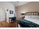 Cozy bedroom offering a comfortable place to relax and study at 5744 E Hedgehog Pl, Scottsdale, AZ 85266