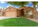 Charming single-story home featuring a well-maintained lawn and a neutral-toned exterior at 1905 E Palomino Dr, Gilbert, AZ 85296