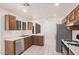 Spacious kitchen featuring ample counter space, stainless steel appliances, and a large window at 15460 W Amelia Dr, Goodyear, AZ 85395