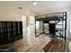 Bedroom with a lofted bed and hardwood floors at 8863 S Grandview Dr, Tempe, AZ 85284