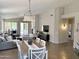 Spacious living room with modern furnishings and lots of natural light at 9827 N Desert Rose Dr, Fountain Hills, AZ 85268