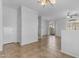 Bright living room features tile flooring and a sliding door for ample natural light at 2402 E 5Th St # 1621, Tempe, AZ 85288