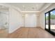 Large bedroom features recessed lighting and sliding doors to backyard area with soaking tub through doorway at 6202 E Larkspur Dr, Scottsdale, AZ 85254