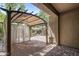 Covered patio featuring pavers and a pergola at 865 E Rojo Ct, Gilbert, AZ 85297