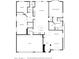Detailed floorplan showcasing the layout of bedrooms, living spaces, kitchen, and bathrooms for easy visualization at 10287 E Verbena Ln, Scottsdale, AZ 85255