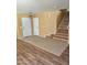 Cozy entryway featuring tile flooring, staircase, and direct access to the upper level at 10528 W Jessie Ln, Peoria, AZ 85383