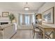 Bright home office area with a built-in desk and ample natural light at 1120 N Val Vista Dr # 10, Gilbert, AZ 85234