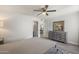 Spacious main bedroom with a dresser and ample closet space, designed for comfort and style at 11333 N 92Nd St # 2049, Scottsdale, AZ 85260