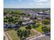 A scenic aerial shot of the neighborhood with lush landscaping and charming homes at 14749 E Pecos Rd, Gilbert, AZ 85295