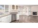 Eat-in kitchen with stainless steel appliances, granite countertops and backyard views at 1538 W Wagner Dr, Gilbert, AZ 85233