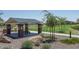 Community picnic area featuring modern pergola at 19690 W Marshall Ave, Litchfield Park, AZ 85340