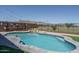 Breathtaking view of a stunning backyard pool, perfect for relaxing and entertaining guests at 19690 W Marshall Ave, Litchfield Park, AZ 85340