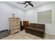 Versatile bonus room with neutral decor and ample space, suitable for a home office, hobby area, or additional living space at 204 S Valle Verde --, Mesa, AZ 85208