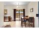 Dining area with a sliding glass door to the backyard and space for four at 204 S Valle Verde --, Mesa, AZ 85208