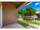 Enjoy backyard views from the balcony overlooking the pool and lush landscaping at 23829 N 59Th Dr, Glendale, AZ 85310