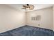 Bedroom with neutral walls, ceiling fan, and carpeted floor at 23829 N 59Th Dr, Glendale, AZ 85310