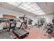 Community gym featuring treadmills, free weights, and exercise equipment for residents' fitness needs at 3031 N Civic Center Plz # 340, Scottsdale, AZ 85251