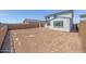 A bare backyard at 8865 W Orange Dr, Glendale, AZ 85305