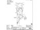 Detailed blueprint of the house showing elevation, lot lines, and property dimensions at 8865 W Orange Dr, Glendale, AZ 85305