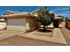 Charming single-Gathering home with a well-maintained front yard and neutral color scheme at 1612 E Barbarita Ave, Gilbert, AZ 85234