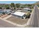 Single-story home featuring mature landscaping on a corner lot at 2346 E Sylvia St, Phoenix, AZ 85022