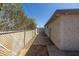 Side yard with chain link fence at 2346 E Sylvia St, Phoenix, AZ 85022