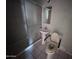 Simple bathroom showing sink, toilet and shower stall at 112 S 28Th Dr, Phoenix, AZ 85009