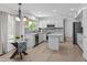Kitchen featuring granite countertops, stainless steel appliances, and a breakfast nook at 119 S Monterey St, Gilbert, AZ 85233