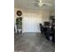 Comfortable living area with ample closet space, a ceiling fan and neutral wall color at 17823 N 99Th Dr, Sun City, AZ 85373