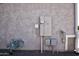 Exterior electrical and gas utilities, including meter and shutoff valve, discreetly located on the side of the home at 20210 N Wagner Wash Dr, Buckeye, AZ 85396