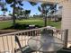Back porch with a view of a golf course at 2192 W Taos Ave, Apache Junction, AZ 85119