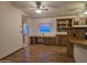 Cozy living area with built-in desk space and cabinets, perfect for a home office or study at 2233 E Behrend Dr # 84, Phoenix, AZ 85024