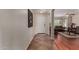 Inviting Foyer with hardwood floors, neutral color palette, flows into the living areas at 24806 W Hidalgo Dr, Buckeye, AZ 85326