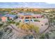 Beautiful desert home featuring a private pool, lush desert landscaping and mountain views at 31226 N Granite Reef Rd, Scottsdale, AZ 85266