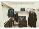 Spacious walk-in closet with custom shelving for optimal storage solutions at 5304 S Wesley S Cir, Mesa, AZ 85212